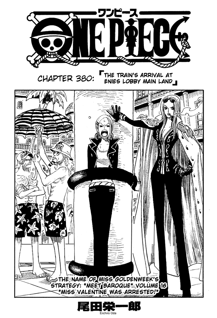 One Piece, Chapter 380 image 01